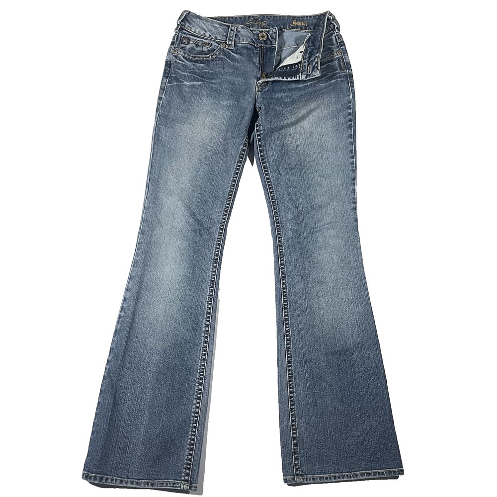 Silver Jeans Womens 29x34 Blue Suki Bootcut Denim Size 29